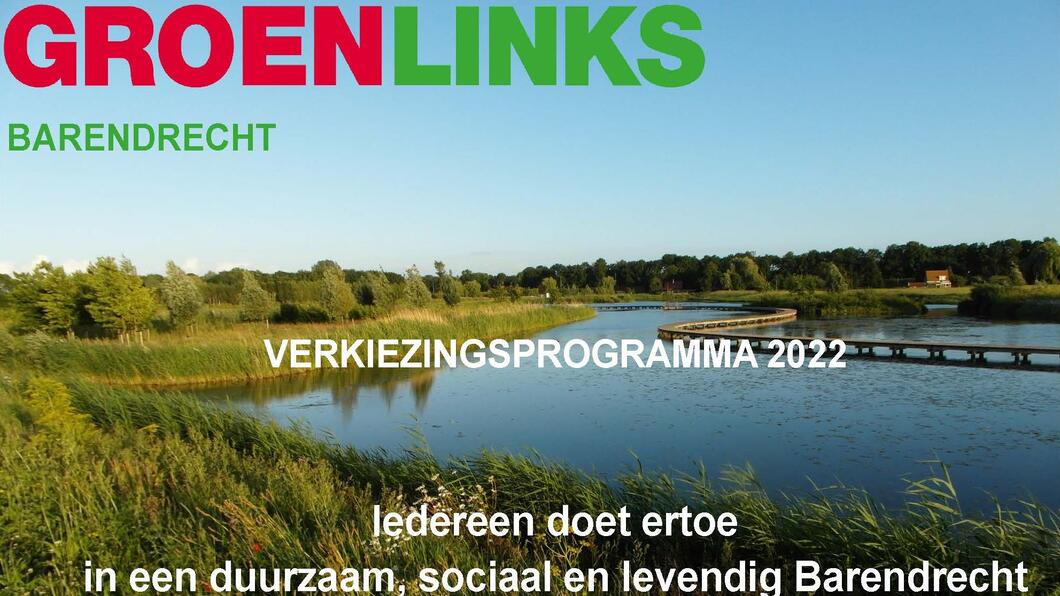 Voorblad verkiezingsprogramma 2022