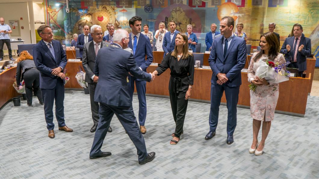 Installatie wethouders Barendrecht 14-06-2018