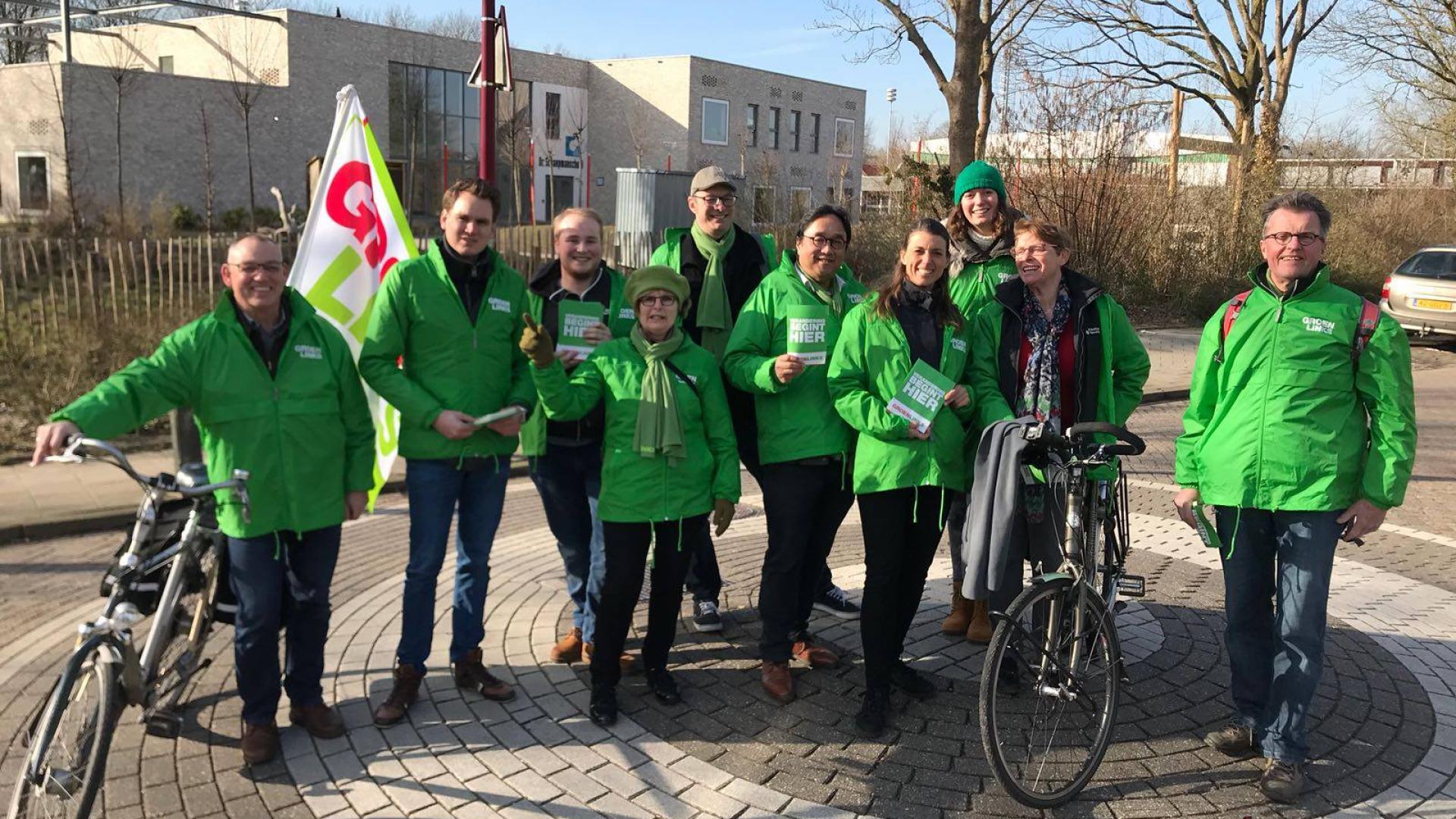 GroenLinks BAR op campagne 17-2-2018